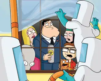 Дом Смитов под карантином