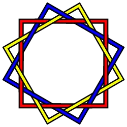 Зацепление с 24 пересечениями.