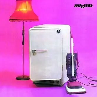 Обложка альбома The Cure «Three Imaginary Boys» (1979)