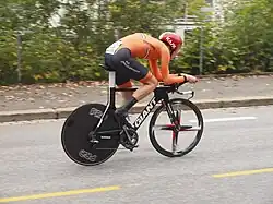 Тимен Аренсман на  Чемпионате мира по шоссейным велогонкам 2017