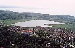 Вид сверху (с воздуха) на Тихонь