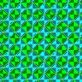 Полуправильная мозаика из треугольников. Если игнорировать цвета, это p4m, иначе — c2m