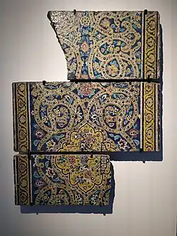 Мраморные плиты, являвшиеся частью декора дворцового комплекса в Эривани