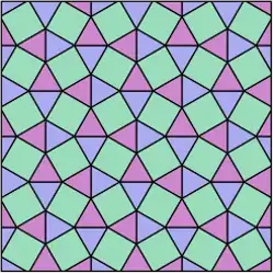 Курносый квадратный паркет3.3.4.3.4