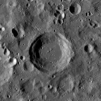 Снимок зонда Lunar Reconnaissance Orbiter.