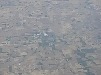 Город Типтон (Типтон, Индиана, США) Аэрофотосъёмка 16 мая 2012 года