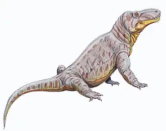 Реконструкция Titanosuchus ferox