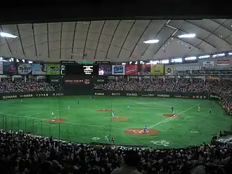 Бейсбол в  Tokyo Dome