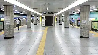 Платформа линии Гиндза