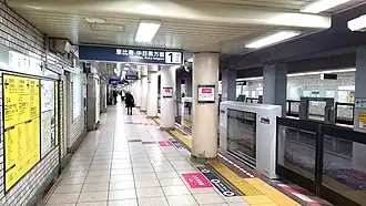 Платформы станции