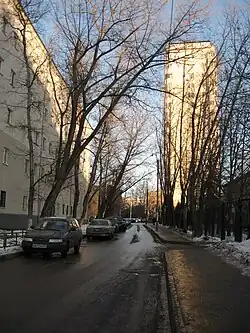 Проезд Толбухина. Вид от улицы Говорова