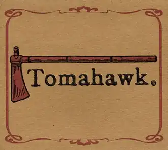 Обложка альбома Tomahawk «Tomahawk» (2001)