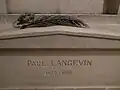Могила Поля Ланжевена