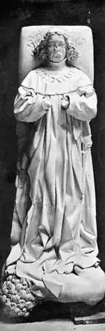 Надгробие в приорстве Сувиньи.