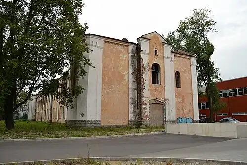 Дом 55В, здание клуба военного городка