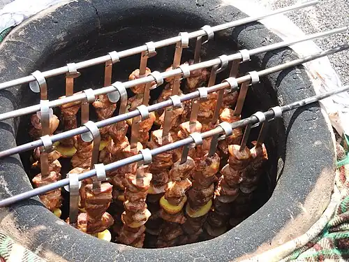 Шашлык в тандыре