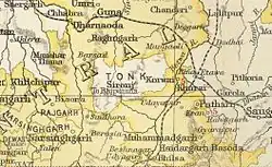 Княжество Раджгарх в Imperial Gazetteer of India