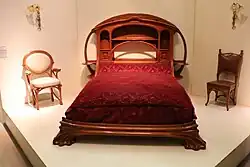 Кровать. 1898—1899. Музей Д’Орсе, Париж