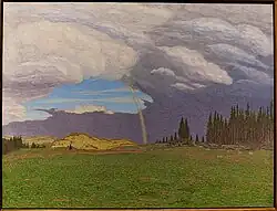 Радуга в горах