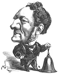 Карикатура на Бюффе