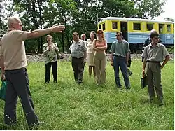 АС1А в качестве туристического поезда в парке Знесенье