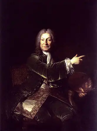 П.-Э. Робер. Портрет Робера де Турньера. Версаль