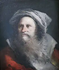 Джандоменико Тьеполо. Портрет в восточном стиле. 1753-1755