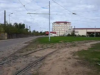 Дальняя часть улицы