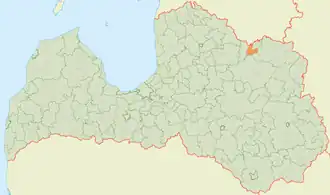 Трапенская волость на карте