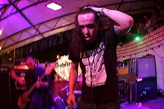 Trash Talk на выступлении 21 мая 2009 года в Остине, Техас.