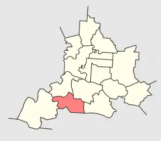 Трёхложинское сельское поселение на карте