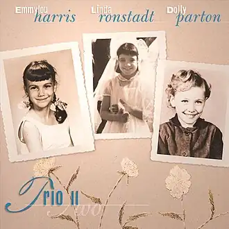Обложка альбома Долли Партон, Линды Ронстадт и Эммилу Харрис «Trio II» (1999)