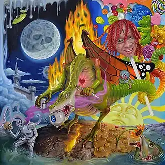 Обложка альбома Trippie Redd «Trip at Knight» (2021)
