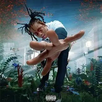 Обложка сингла Trippie Redd при участии DaBaby «Death» (2019)