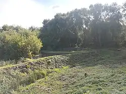 Троекуровский ручей перед пересечением Троекуровским проездом