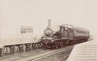 № 1165 на станции Трамперс-Кроссинг-Холт