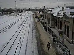 Станция Царицыно зимой, 2007 г.