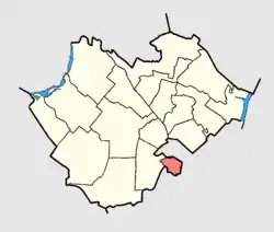 Царицынское сельское поселение на карте