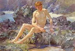 Ню на скалах (1917)