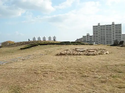 Могильные курганы в Тэсондоне