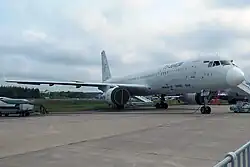 Ту-204СМ борт RA-64151, который был использован во время съёмок фильма