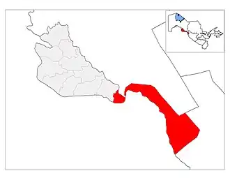 Тупраккалинский район на карте