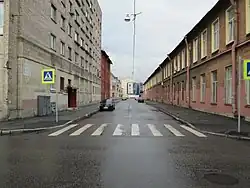 Вид от Лермонтовского переулка