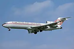 Boeing 727-2F2 авиакомпании Turkish Airlines