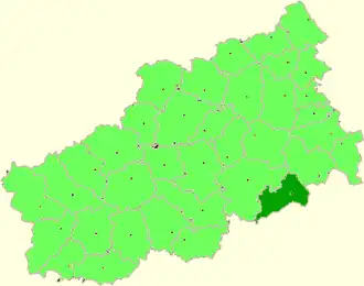 Конаковский муниципальный округ на карте