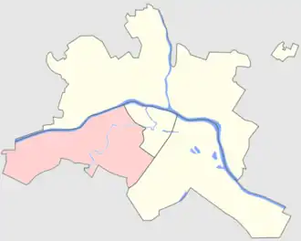 Пролетарский район на карте