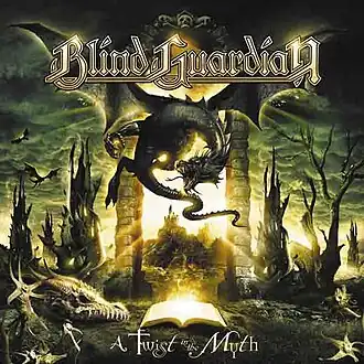 Обложка альбома Blind Guardian «A Twist in the Myth» (2006)