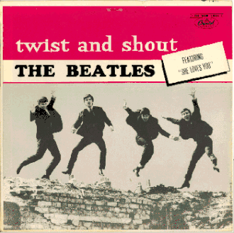 Обложка альбома The Beatles «Twist and Shout» (1964)