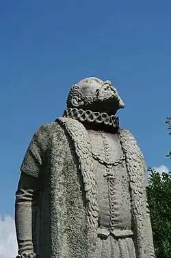 Статуя на острове Вен