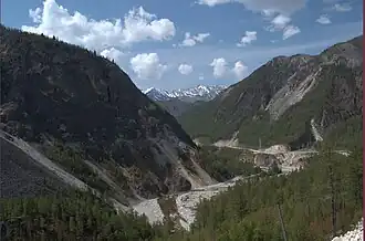 Дорога на заднем плане